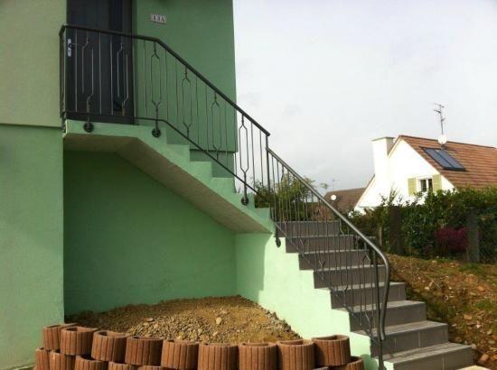 Rampes d'escaliers extérieurs Mulhouse