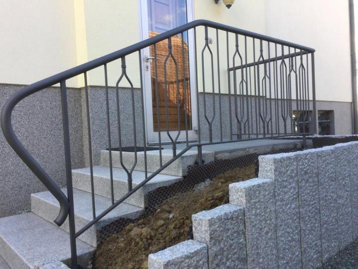 Fabrication rampes d'escaliers extérieurs Mulhouse