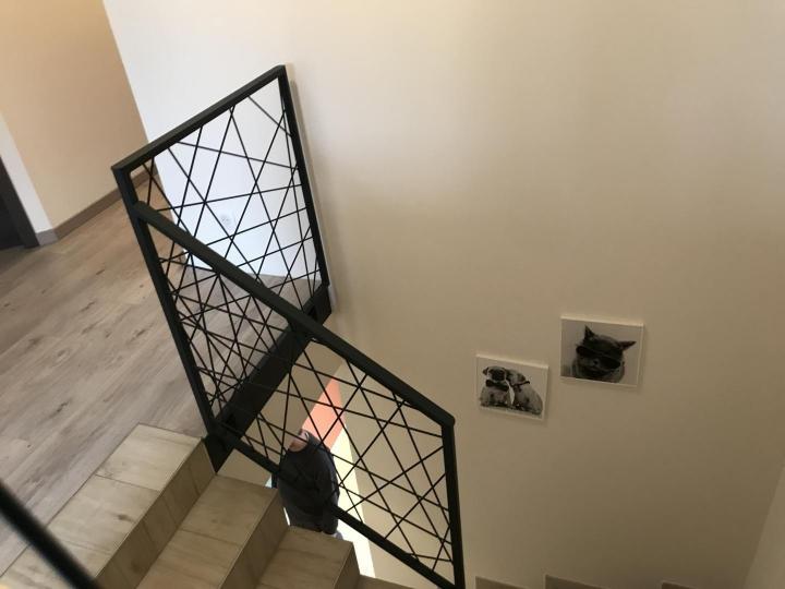 Fabrication de rampes d'escaliers intérieurs Mulhouse