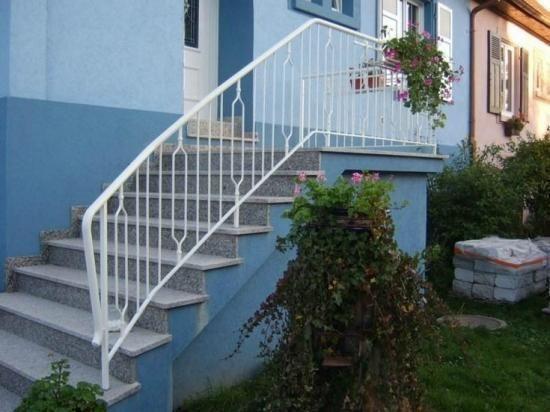 Fabrication rampes d'escaliers extérieurs Mulhouse