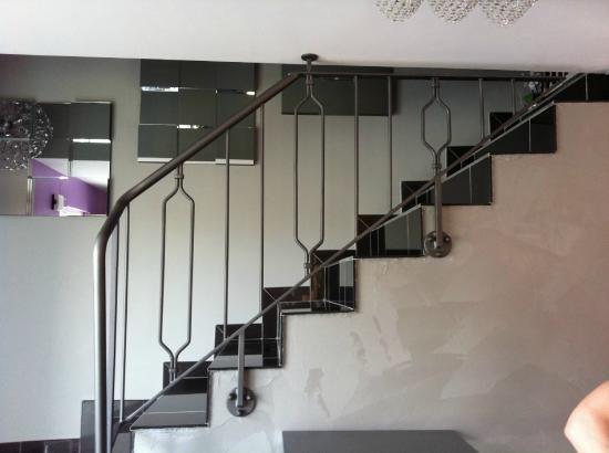 Rampes d'escaliers intérieurs Mulhouse