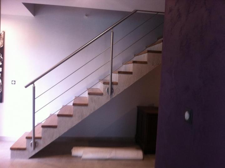 Rampes d'escaliers intérieurs Mulhouse