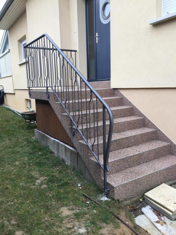Rampes d'escaliers extérieurs Mulhouse
