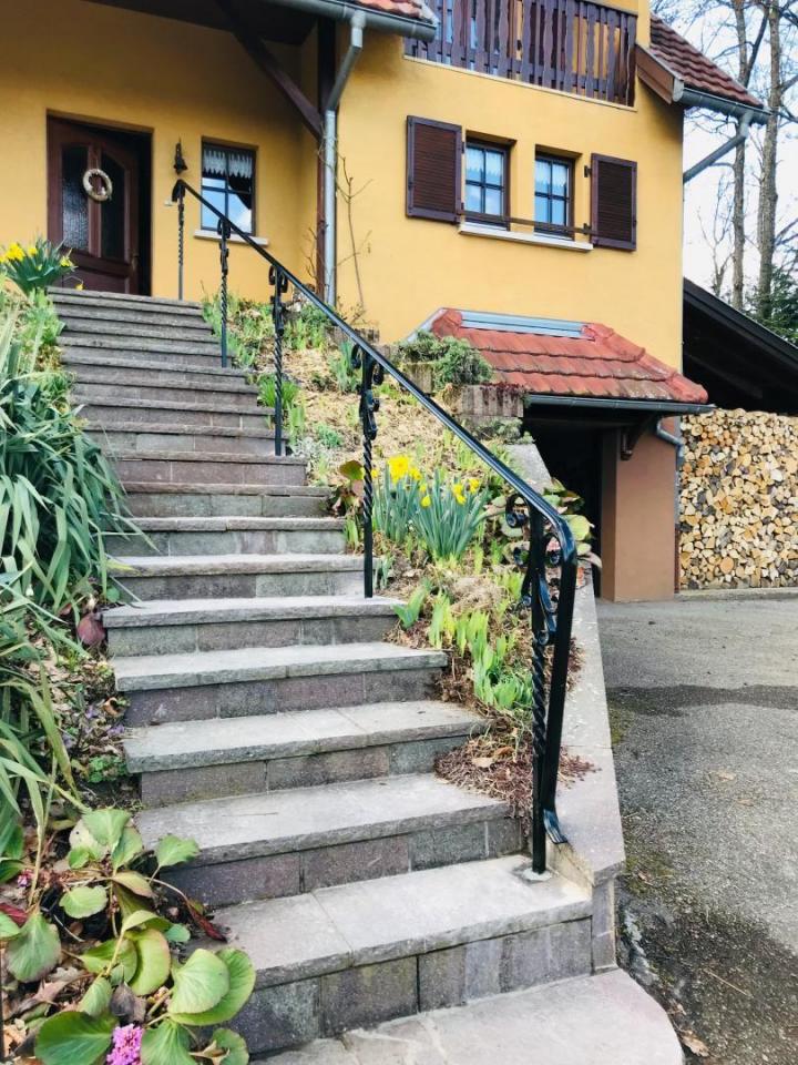 Fabrication rampes d'escaliers extérieurs Mulhouse